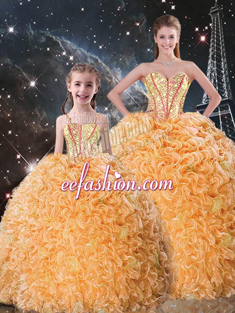 Low Price Organza Sleeveless Floor Length Quinceanera Dresses and Beading and Ruffles