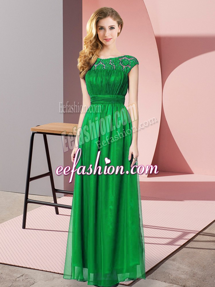 Wonderful Scoop Sleeveless Zipper Prom Dresses Dark Green Tulle