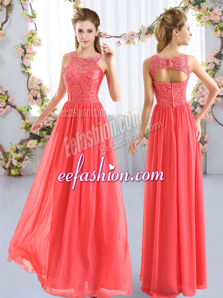  Sleeveless Lace Zipper Court Dresses for Sweet 16