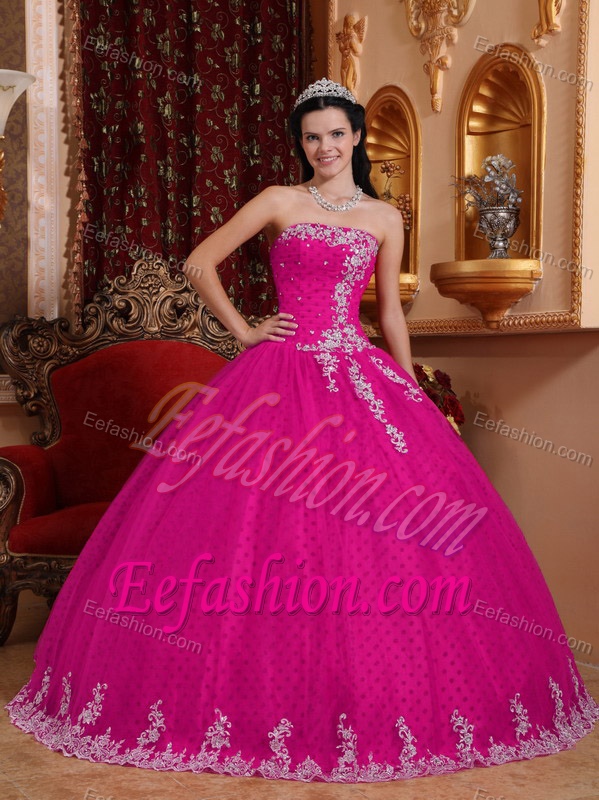Top Coral Red Ball Gown Strapless Quinceaneras Dresses to Long