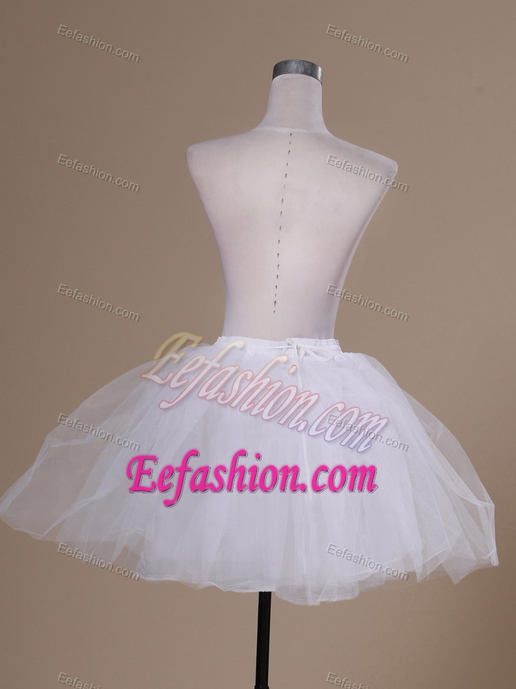 Simple Tulle Mini-length Prom Petticoat