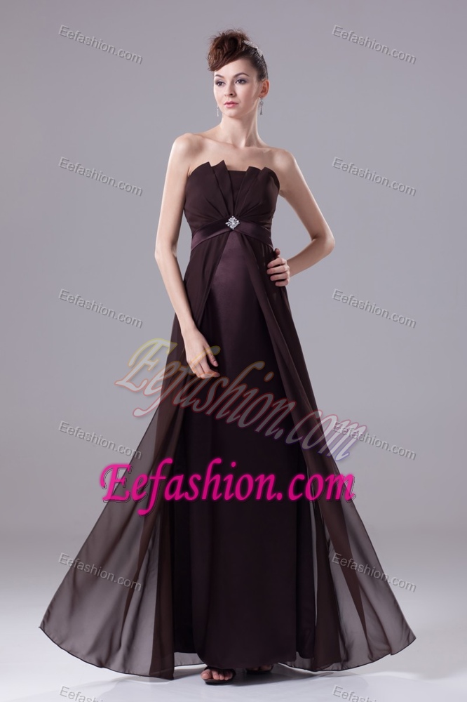 Brand New Strapless Long Prom Holiday Dress with Beading for Cheap