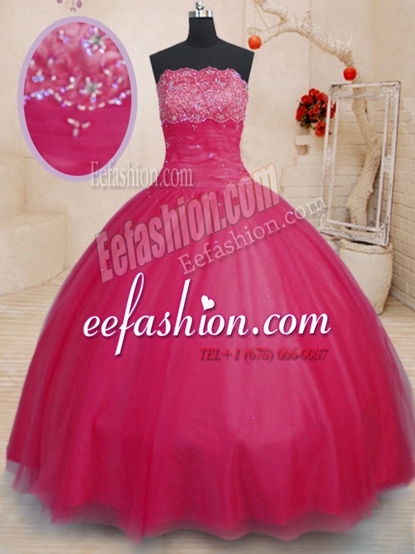 Clearance Off the Shoulder Sleeveless Beading Lace Up 15 Quinceanera Dress