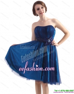 2015 Sexy Sweetheart Mini Length Prom Dress with Belt and Beading