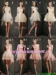 Hot Sale Mini Length Tulle Prom Dress with Belt