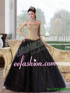 2015 Exquisite A Line Multi Color Quinceanera Dresses with Beading