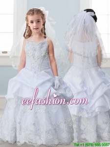 Best Spaghetti Straps Mini Quinceanera Dresses with Lace and Pick Ups