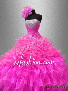 Fall Ball Gown New Style Quinceanera Dresses with Sequins