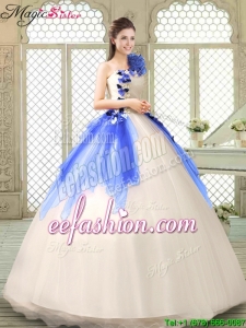 Exclusive Ball Gown Appliques Quinceanera Gowns in Multi Color