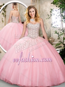 Fashionable Sweetheart Quinceanera Dresses in Pink