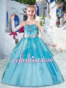 Lovely Spaghetti Straps Mini Quinceanera Dresses with Appliques and Beading