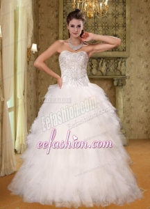 Luxuroous Sweetheart A Line Wedding Dress For 2014