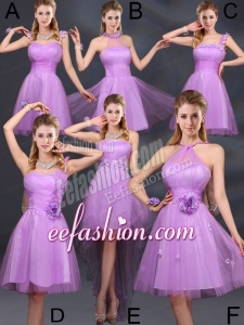 The Super Hot Lilac A Line Bridesmaid Dresses