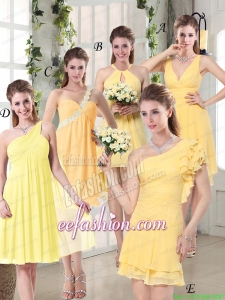Discount Fashionable Decorated Prom Dresses in Chiffon