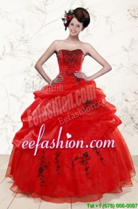 Discount Sweetheart Quinceanera Dresses for 2015