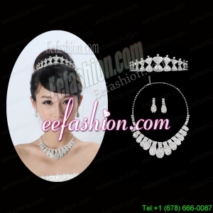 Charming Alloy With Rhinestone Jewelry Sets