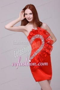 Column Wine Red Strapless Beading and Ruching Prom Dress
