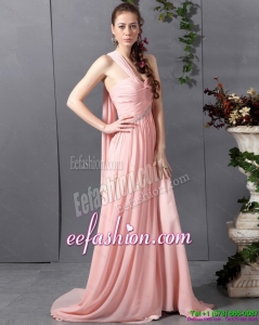 2015 Comfortable Sweetheart Prom Dress with Watteau Train