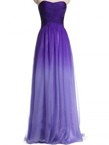 Floor Length Multi-color Homecoming Gowns Sweetheart Sleeveless Lace Up