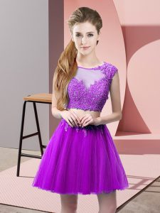 Excellent Sleeveless Appliques Zipper Prom Evening Gown