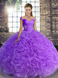 New Arrival Sleeveless Beading Lace Up Quinceanera Dresses
