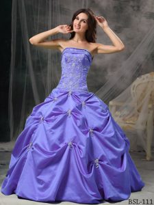 Best Seller Strapless Beading Quinceanera Dresses Gowns with Pick-ups