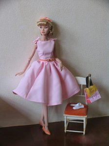 New Fashion Princess Pink Dress Gown for Barbie Doll