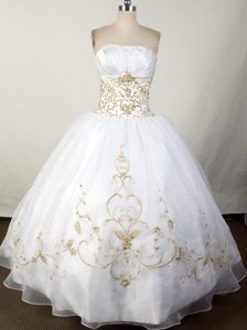 Brand New Strapless Quinceanera Gown Dresses with Beading and Appliques