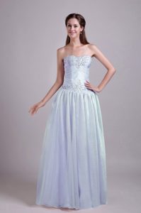 Cheap Lilac Empire Sweetheart Women Evening Dresses in Floor-length