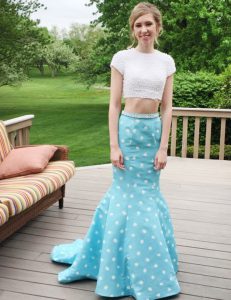 Blue Two Pieces Satin Scoop Sleeveless Beading Floor Length Zipper Homecoming Gowns