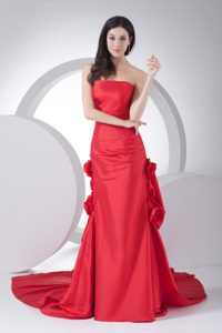 Red Wedding Gown Dress on Promotion