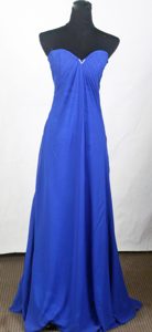 Popular Empire Sweetheart Blue Prom Homecoming Dresses on Wholesale Price
