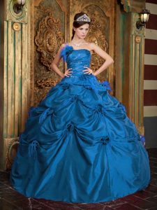 Wholesale Price Teal Quinceaneras Dresses in