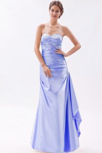 2013 Romantic Beaded Lilac Prom Holiday Dresses with Appliques