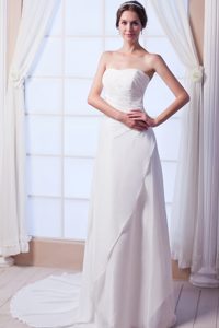 The Brand New Style Strapless Bridal Gown with Sequins