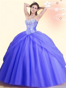 Fantastic Sleeveless Lace Up Floor Length Beading Quince Ball Gowns