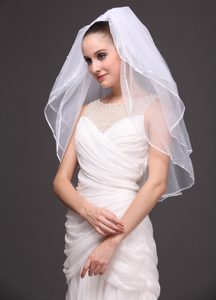 Three-Tier Tulle Bridal Veil On Sale